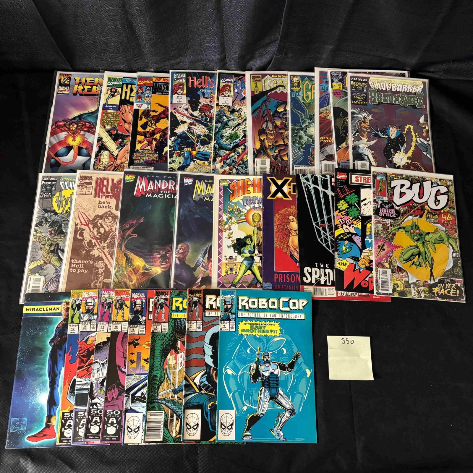 Mix of Copper Age Comic Books w/ Marvel (1 of 1)