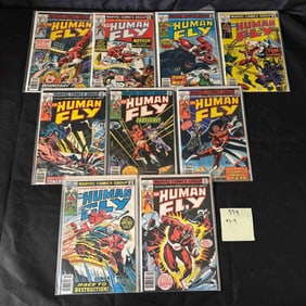 Marvel Comics Human Fly 1-9 Bronze Age Comics