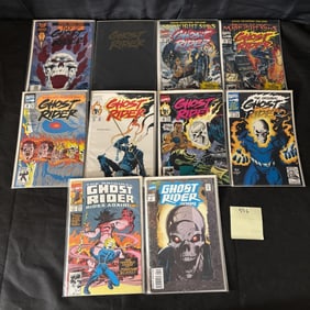 Marvel Comics Ghost Rider Copper Age Comic Books