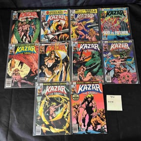 zar the Savage 1-10 Marvel Comics