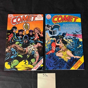 Red Circle Comet Bronze Age Comic Books