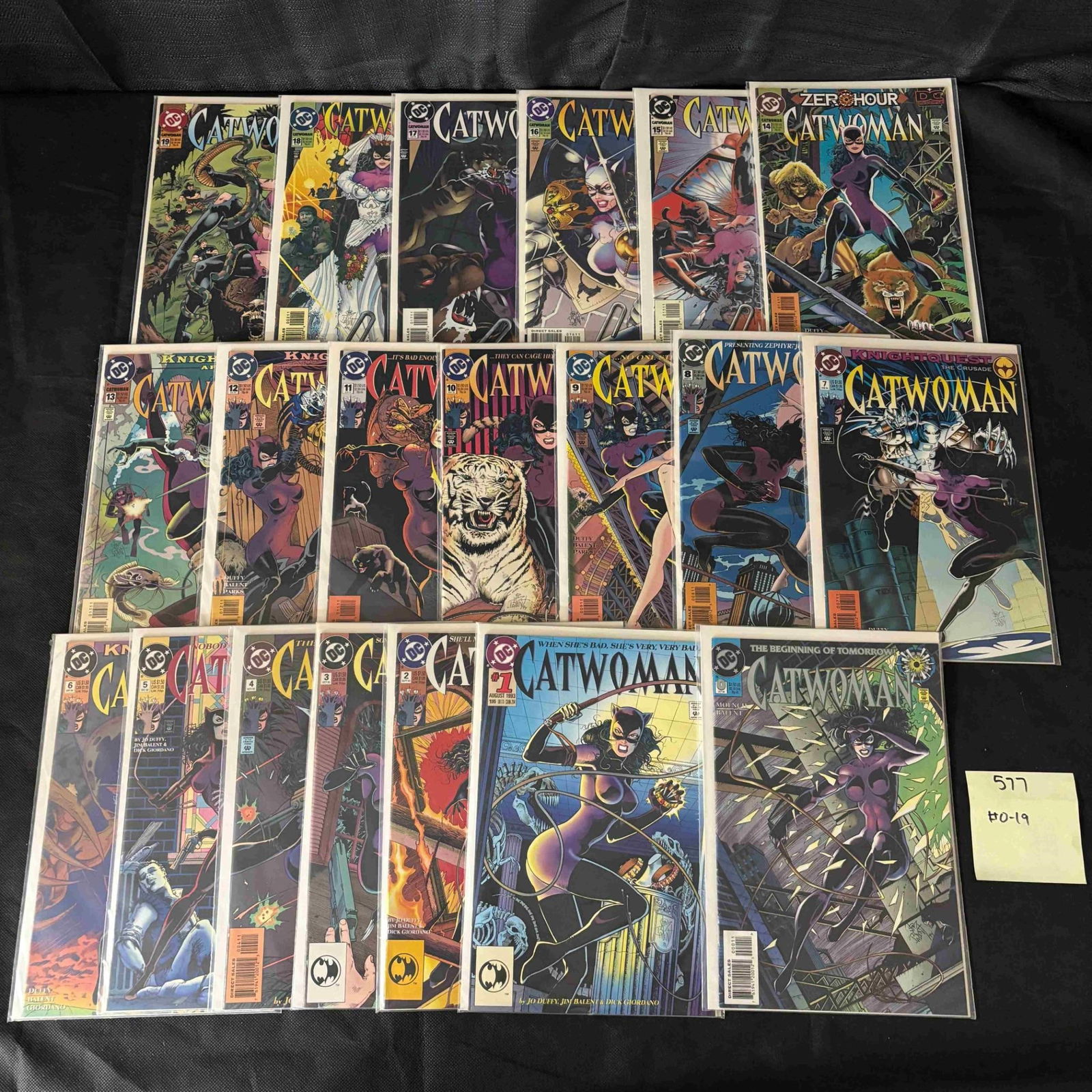DC Comics Catwoman #0-19 Copper Age Comic Books (1 of 1)
