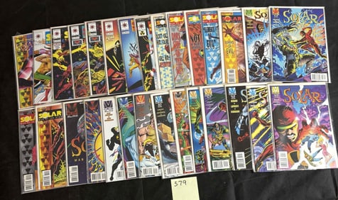 Mix of Valiant Comic Books