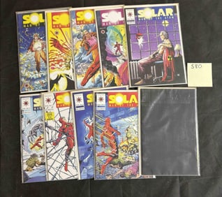 Valiant Comics Solar Man of the Adam #1-10 Comics