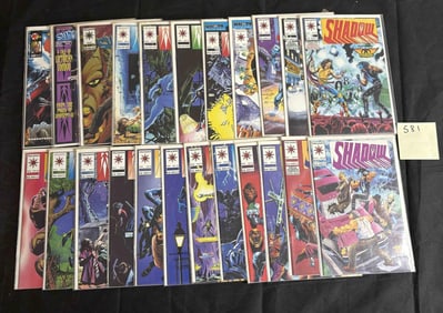 Valiant Comics Shadowland Comic Books