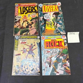 DC Comics Military Bronze Age Comic Books