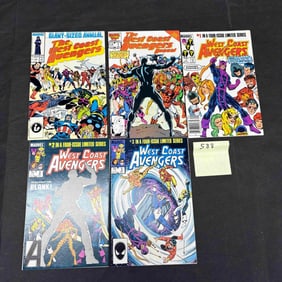 West Coast Avengers Comics w/#1 Issues