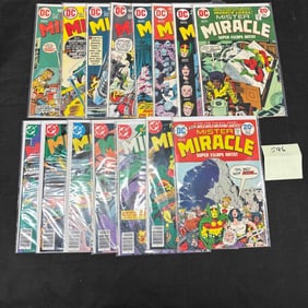 DC Comics Mister Miracle Jack Kirby Bronze Age Lot