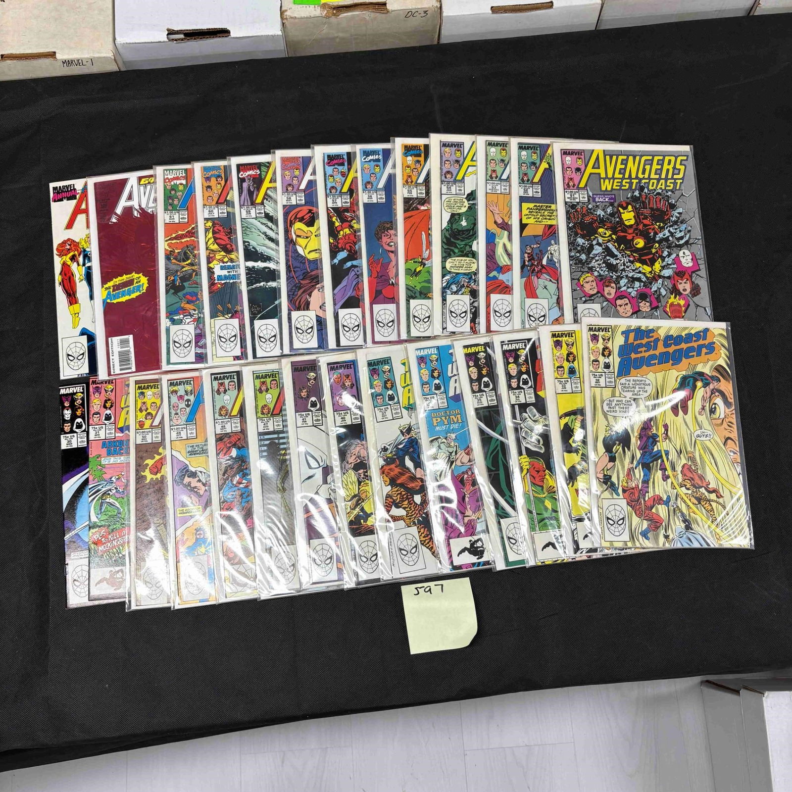 Marvel Comics Mix of Copper Age Avengers Comics (1 of 1)