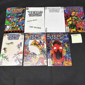 DC Comics Zero Hour Comic Books