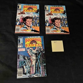 Marvel Comics Buckaroo Bonzai Newsstand Ed. #1-2