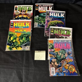 Marvel Comics Hulk Copper Age Comic Books