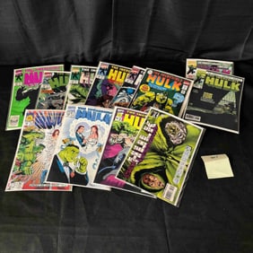 Marvel Comics Hulk Copper Age Comic Books w/ Keys