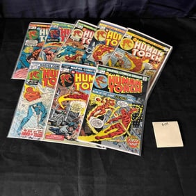 Marvel Comics Human Torch Bronze Age Comics 1-8