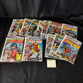 Marvel Comics Iron Man Bronze Age Comics w/Keys