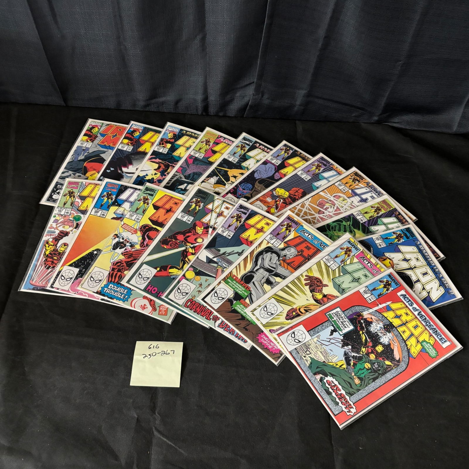 Marvel Comics Iron Man Bronze Age Comics 250-267 (1 of 2)