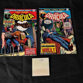 Tomb of Dracula 18 & 19 Marvel Bronze Age Horror