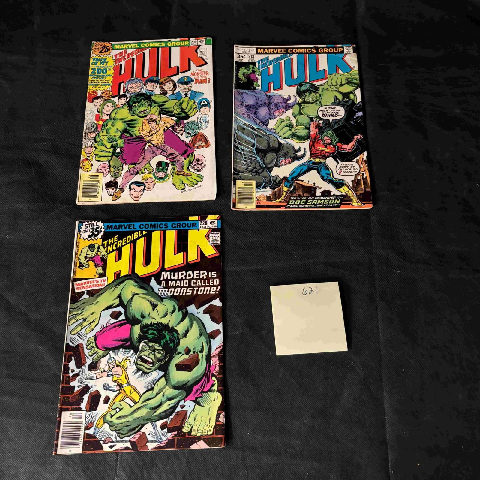 Hulk Bronze Age Comic Books w/ 1st Moonstone (1 of 2)