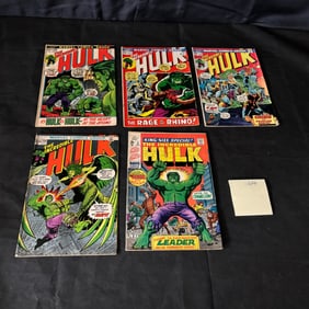 Marvel Comics Hulk Bronze Age Comic Books