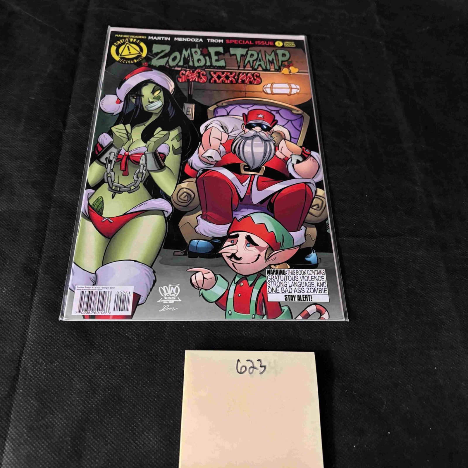 Zombie Tramp Saves XXXmas Trom Cover Variant (1 of 1)