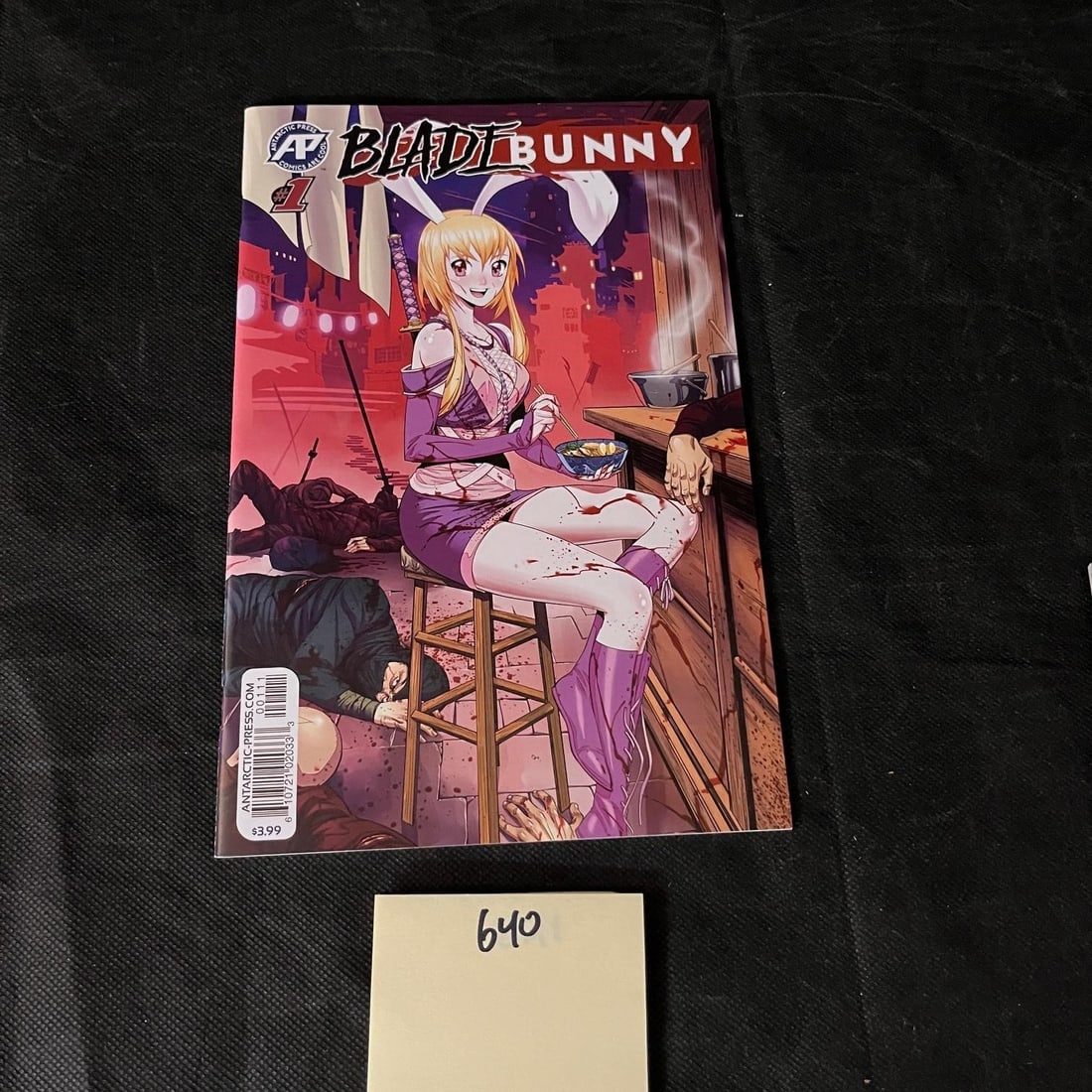 Blade Bunny #1 Comic Book: We ship in-house! We ship internationally. We also offer pick up and we offer a discount for cash payments. Please look at pictures carefully to determine what you believe are the condition of each lo