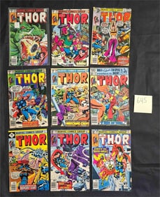 Marvel Comics Thor Bronze Age Comic Books