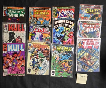 Mix of Marvel Comics Bronze Age Comic Books