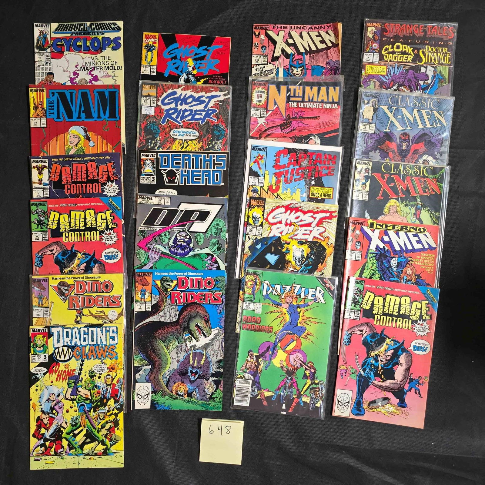 Mix of Marvel Comics Copper Age Comic Books (1 of 1)