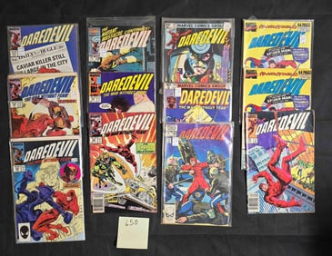 Marvel Comics Daredevil Bronze Age Comic Books