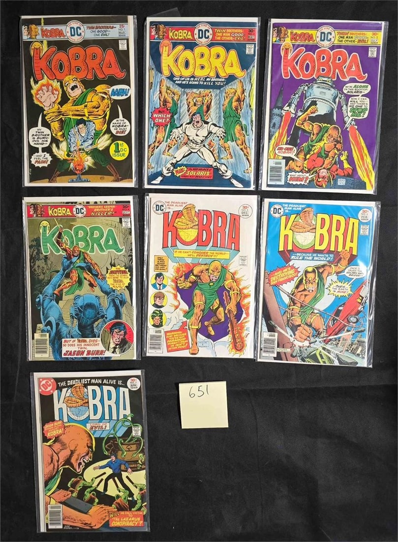 DC Comics Kobra Bronze Age Comic Books (1 of 1)