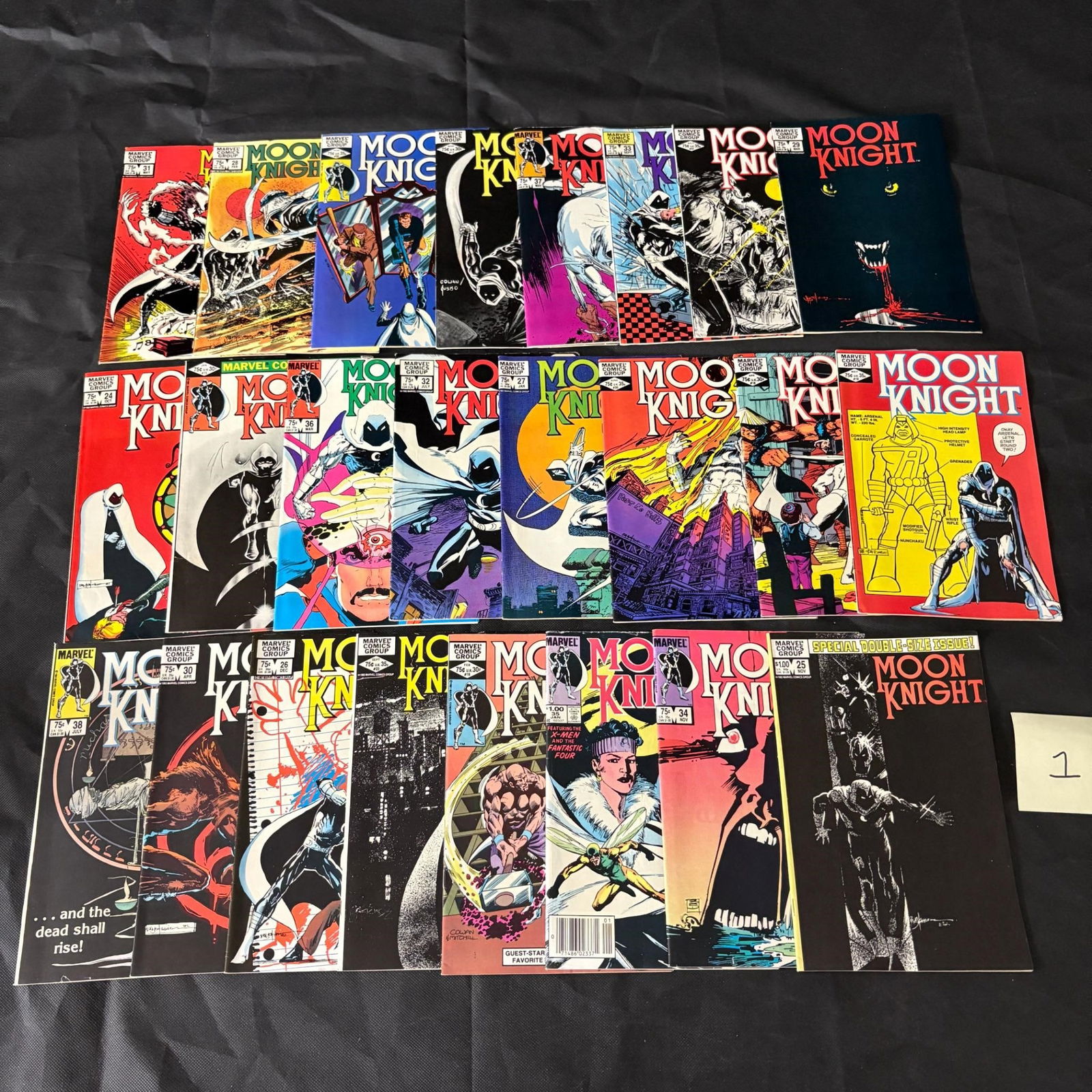 Moon Knight Marvel Bronze Age Comics w/Keys