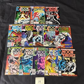 Marvel Comics Moon Knight Bronze Age Early Issues