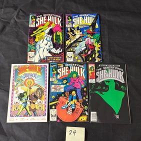 Marvel Comics She-Hulk Comics w/ #50 Newsstand