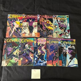 DC Comics Catwoman Rare Newsstand Ed. Comics