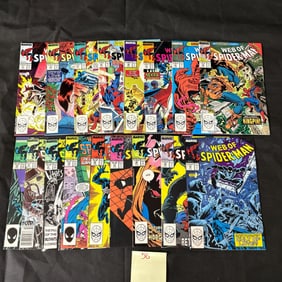 Marvel Comics Web of Spider-man Comic Books