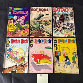 Silver Age Comic Lot w/ Hot Rods