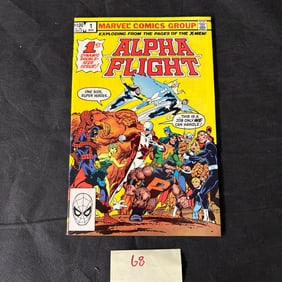 Marvel Comics Alpha Flight #1 Bronze Age Comic