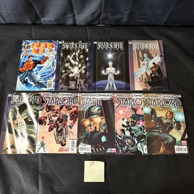 Marvel Comics Star Lord & Silver Surfer + Comics