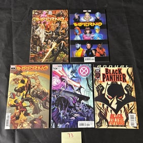 Marvel Comics Inferno #1 & Black Panther Annual 1