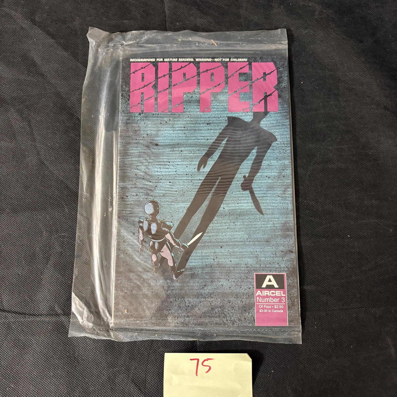 Aircel Ripper 3 Comic Book Polybagged: We ship in-house! We ship internationally. We also offer pick up and we offer a discount for cash payments. Please look at pictures carefully to determine what you believe are the condition of each lo