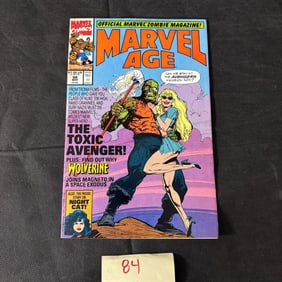 Marvel Age 98 Feat. Toxic Avenger Comic Book