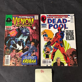 Marvel Comics Deadpool & Venom Minus 1 Comics