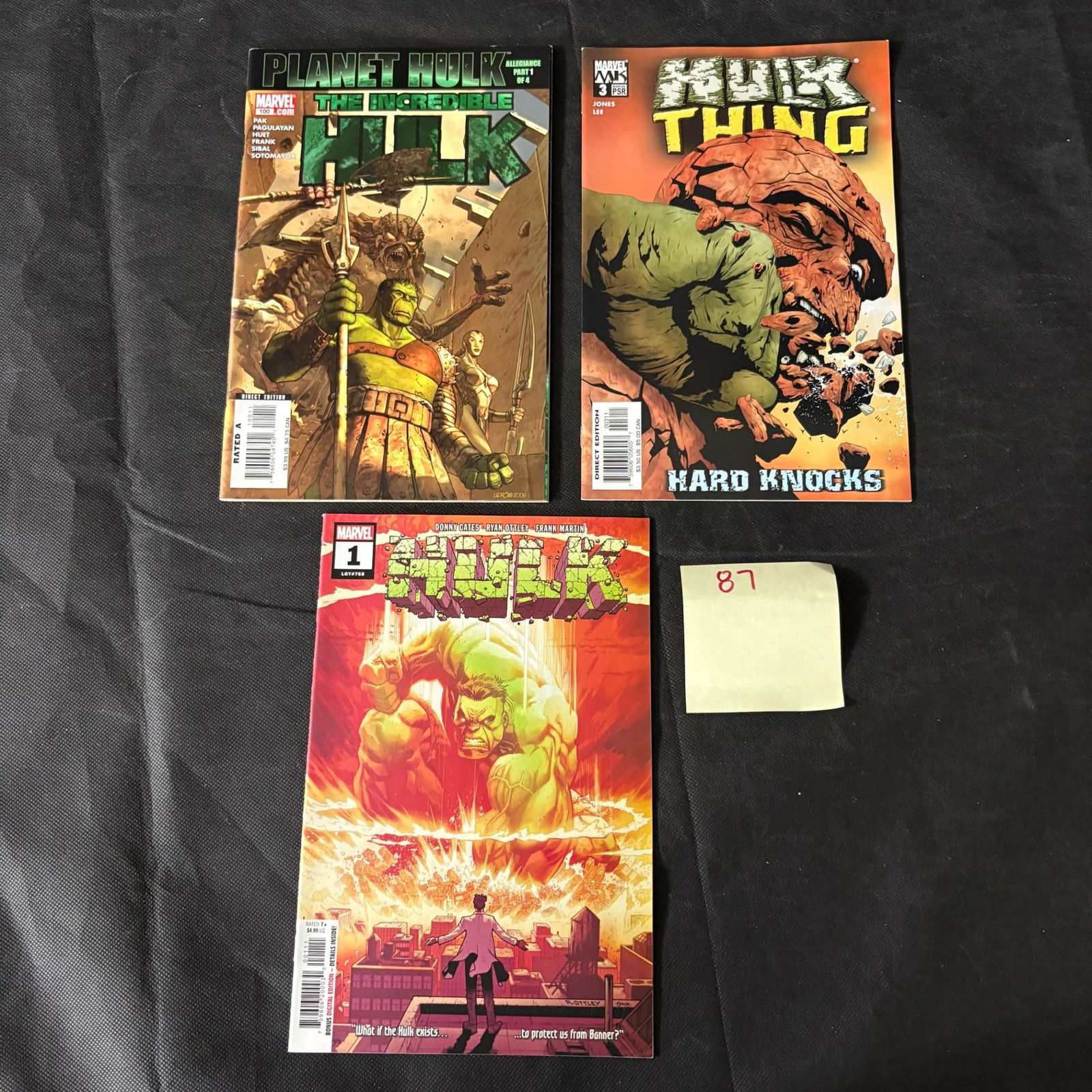 Marvel Comics Hulk #1 Marvel Age Comic Book + (1 of 2)
