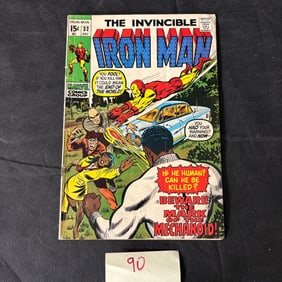 Marvel Comics Iron Man 32 Silver Age Comic Book