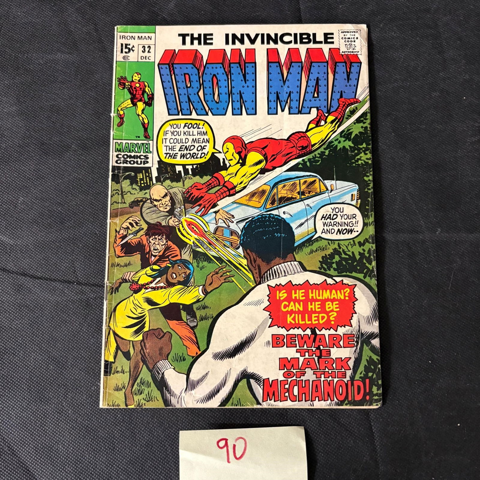 Marvel Comics Iron Man 32 Silver Age Comic Book (1 of 2)