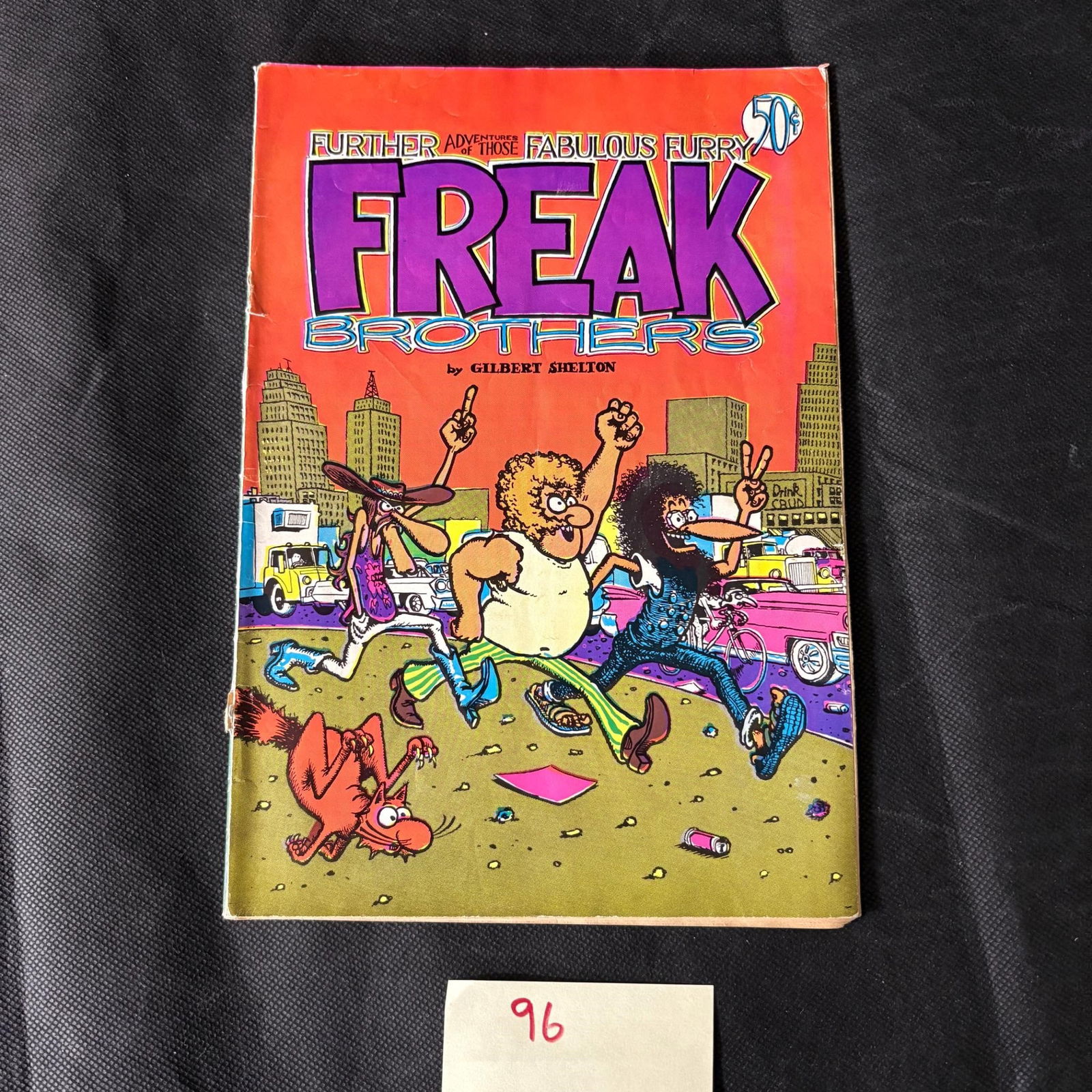 Freak Brothers 2 2nd Printing Blue Glossy Interior: Fabulous Furry Freak Brothers 2nd printing, w/ blue glossy interior pageWe ship in-house! We ship internationally. We also offer pick up and we offer a discount for cash payments. Please look at pictu