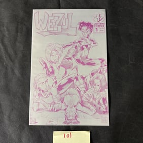 Weezul 1 Lightning Comics LE Platinum Variant