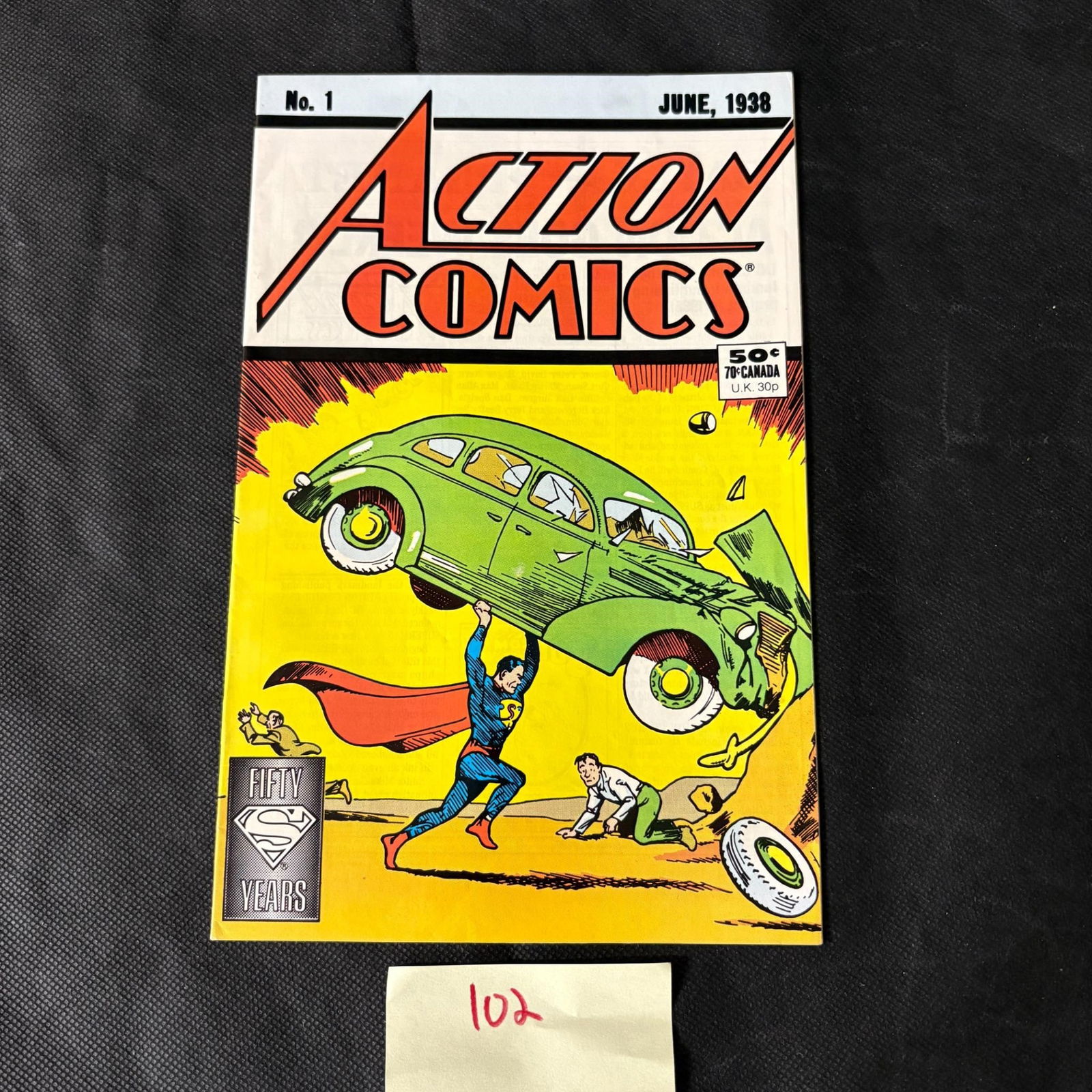 Action Comics #1 1988 Direct Edition Reprint Issue (1 of 2)