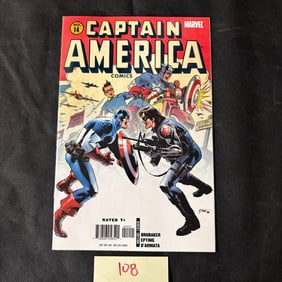 Captain America 14 Golden Age Homage Cover Comic