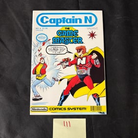 Captain N the Gamemaster #4 Valiant Bronze Age